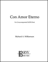 Con Amor Eterno SATB choral sheet music cover